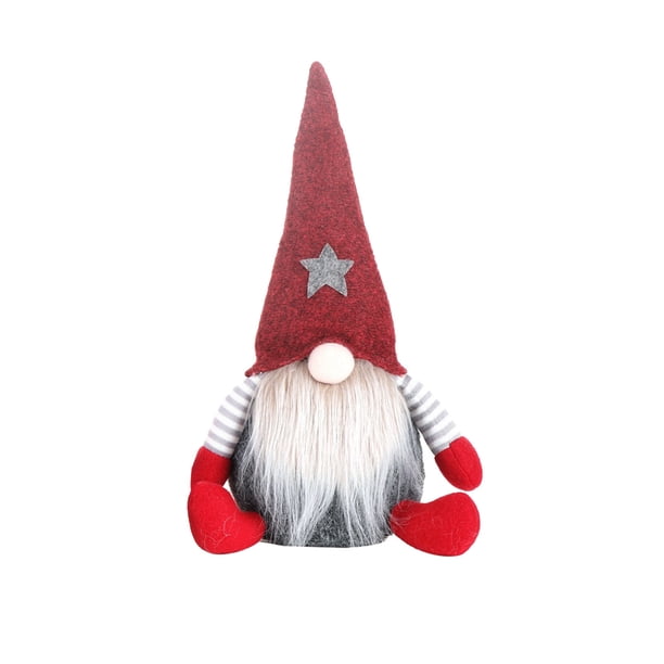 Decoraciones de Navidad para el Hogar Decoraciones de Navidad Muñecas sin Rostro Estilo Europeo Decoraciones de Muñecas para Ancianos Decoraciones de Navidad para Árbol