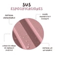 thumbnail image 4 of Panel Decorativo WPC 3D Tipo Lambrín Rosa Claro 12 Piezas 1m x 16cm Pared Interior, 4 of 6