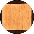 thumbnail image 1 of Ahgly Company Indoor Round Oriental Orange Modern Area Rugs, 7' Round, 1 of 4