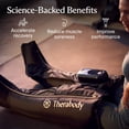 thumbnail image 3 of Therabody JetBoots Prime - Ultra-Portable, Wireless Compression Boots for Easy Leg Muscle Recovery - Calf, Leg & Thigh Compression Sleeve with Customizable Treatments (Short), 3 of 8