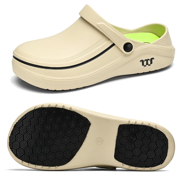 Zapatos Lactancia Cómodos para Livianos Chef Transpirables Sin Deslizamiento A Prueba Aceite Restaurante Hotel