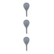 thumbnail image 1 of Inteprter Swatter de mosquitos duradero con función inodoro y sin residuos Raqueta de mosquitos eléctrica conveniente de acción rápida azul Type1 NO1, 1 of 6