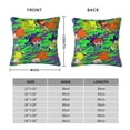 thumbnail image 2 of Rugrats Square Pillow Case Pillow Holder Soft Decorative Pillow Sham Cushion Cases Pillowcase 12"X12", 2 of 7