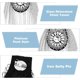 thumbnail image 5 of 2 hombreras con borlas, diamantes de imitación platino y flecos. Hombreras de estilo punk, con cadena y cierre de pasador para chaquetas y uniformes de tela., 5 of 7