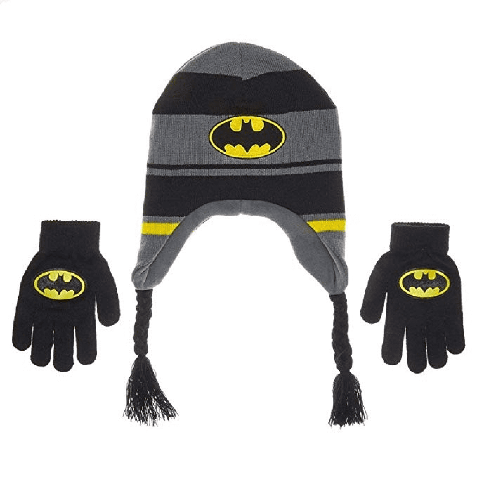 batman hat and glove set