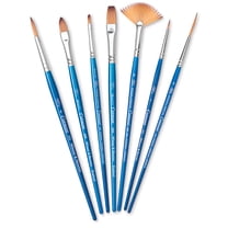 Winsor & Newton Cotman Watercolor Brush Set, 7 Pieces