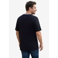 thumbnail image 3 of KingSize Men's Big & Tall Double-Tipped T-Shirt, 3 of 5