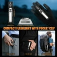 thumbnail image 5 of Banral Super Bright Magnetic Flashlights,USB Recharge, IPX4 Waterproof,High Power Pocket Flashlight for Emergency,Camping,Outdoor, 5 of 9