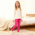 thumbnail image 2 of REDARER Girls Winter Thermal Leggings, Thickened Lined Pants for Kids, Soft Stretchy Base Layer,9-10 Years, 2 of 6