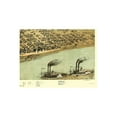 thumbnail image 4 of Historic Panoramic View - Alton Illinois - Ruger 1867 - 23 x 30.52 - Vintage Wall Art, 4 of 5