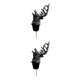 thumbnail image 4 of Inteprter Vertedor de vino Vertedor en forma de animal Boca de vino no deformable para el hogar Restaurante Hotel, Negro No.02 2piezas Inteprter CBP147151, 4 of 6