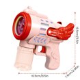 thumbnail image 4 of Muyoka M谩quina de burbujas Gatling con 10/12 agujeros, m谩quina de pistola de burbujas el茅ctrica de alto rendimiento, juguete, 4 of 6