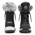 thumbnail image 3 of Snow Boots for Women Waterproof Outdoor Hiking Shoes Winter Warm Mid Calf Boots, 3 of 5