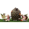 thumbnail image 2 of Fairy Garden Miniatures Starter Kit Pine Cone Cottage With 4 Fairy Figurines Set, 2 of 4