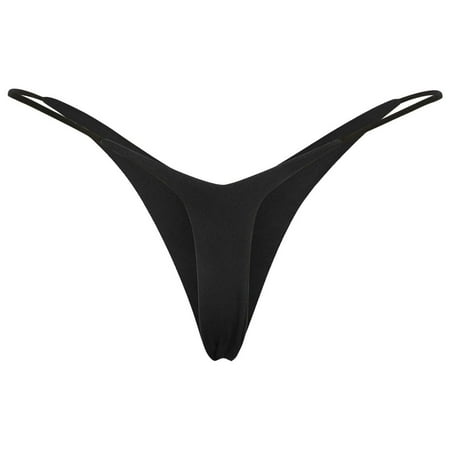 Kcodviy Women s Thong Low Rise Double Layer Bikini Briefs Lane Dress 18 Female Boxers Women s Bikini Panties Womens Underwear Seamless Bikini with Lace Woman Panties Cotton Pack Holster Underwear