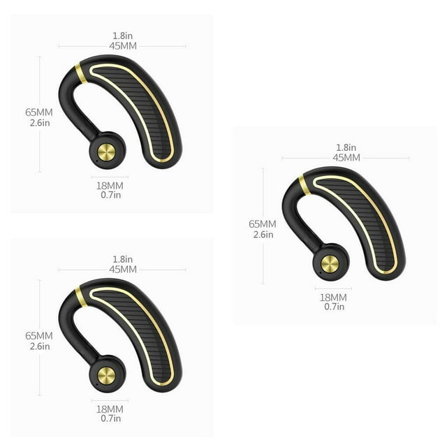 Sidaley K21 Auricular Bluetooth de negocios A prueba de sudor Inalámbrico V4.1 Auricular con micrófono de reducción de ruido Auriculares Type1 NO1