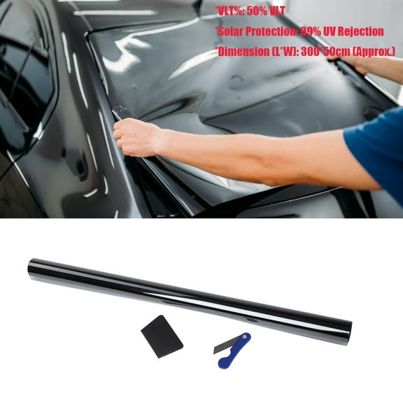 Window Tint Film, Car Window Tint Window Privacy Film, Car Shade Front Windshield, Heat & UV and Scratch Resistant