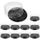 thumbnail image 2 of 10 unidades de recipientes de plástico transparente para alimentos, pasteles y otros artículos, con tapa, de 20 cm (8 pulgadas)., 2 of 8