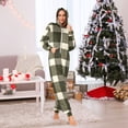 thumbnail image 5 of joogoo Retro Checkered-z2 Unisex Adults Onesies Pajamas Jumpsuits L, 5 of 7