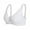 White, variant on Women's Plus Size Lace Unlined Underwire Bra with Added Support