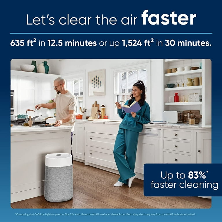 Blueair Blue Pure 211i Max Air Purifier, Dust Removal, 601+ sq ft