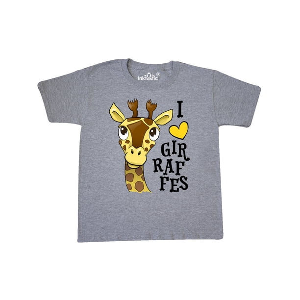 I love Giraffes Youth TShirt