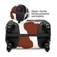 thumbnail image 4 of Junzan Brown Black Cow Print Washable Luggage Cover - Fashion Suitcase Protector Fits 18-32 Inch Luggage, 4 of 9
