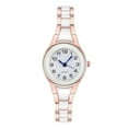 thumbnail image 2 of enjoywould Montre Femme Élégante Bracelet en Acier Mince Ronde 3 Mains Robe Fille Montre à Quartz Mode Bijou Cadeau, 2 of 5