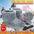 thumbnail image 3 of Calentadores de pies de invierno, suaves y eléctricos, botas de nieve con USB, lavables y eléctricas, para esquí, 3 of 8