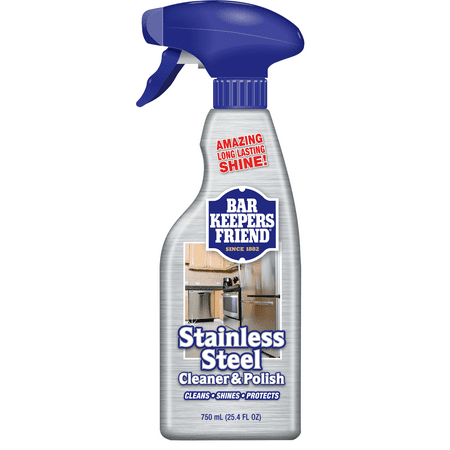 Bar Keepers Friend Stainless Steel And Polish Cleaner Trigger Spray