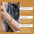 thumbnail image 5 of ZhyrZng Green Sandalwood Bead Bracelet For Feng Shui Auspiciousness Wealth And Evil Avoidance And Harmonize The Five To Energy And Increase, 5 of 9