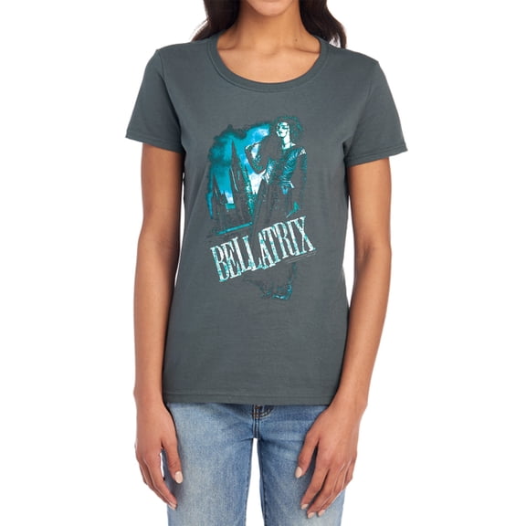 Harry Potter Bellatrix Full Body Women's T Shirt, Charcoal, X-Large