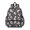 Skull and Flower-1, variant on Skull and Flower Gothic Pattern Backpack for School, Cute School Bag with Adjustable Shoulder Straps and Padded Back, 13.4"x11"x4.7"