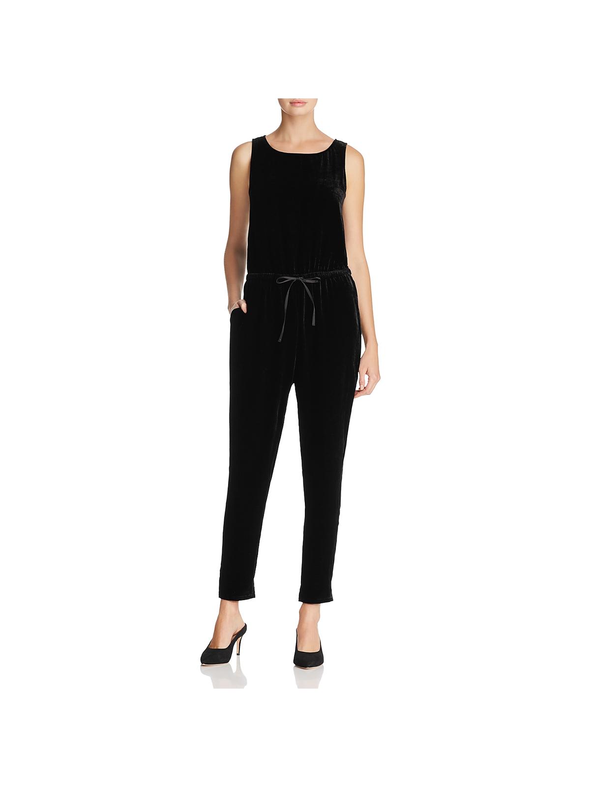 eileen fisher velvet jumpsuit