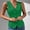 Green, variant on IUYRTFE Women's V Neck Sleeveless Button Down Vest Top Slim Fit Casual Suit Waistcoat