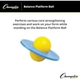 thumbnail image 4 of Champion Sports LBALL Balance Platform Ball, 4 of 5