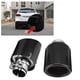 thumbnail image 1 of Estilo De Fibra De Carbono, Silenciador De Tubo De Escape De Salida única, Punta Modificada Para Coche, Garganta Trasera 54 101mm, 1 of 7