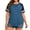 #1 Blue, variant on Women Plus Size tops Summer t shirts Tunic for Women Crew Neck Short Sleeve Flowy Oversized T Shirts Clothes Pink 24 Plus