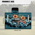 thumbnail image 7 of Pzuqiu Sea Turtle Tropical Flowers Golf Cart Seat Cover Portable, Quick Install, Suitable for Golf Club, Fit for Yamaha EZGO, 7 of 7