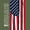Patriotic 02, variant on Manfei 250 Years Print Twin Bedding, Modern US Flag Bedding Comforter Set, Gray Red White Blue, Black Reversible 7-Piece