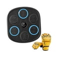 thumbnail image 3 of Máquina de boxeo electrónica, objetivo de pared de boxeo musical con guantes de boxeo con almohadilla de boxeo ligera para entrenamiento en interiores Fibra de Carbono Amarillo, 3 of 8