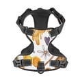thumbnail image 4 of Lsque Honey Bee Set Dog Harness, No-Pull Pet Harness with 2 Leash Clips, Adjustable Soft Padded Dog Vest with Easy Control Handle for Large Dogs-Medium, 4 of 9