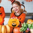 thumbnail image 6 of BNNG Personalized Halloween Trick or Treat Bucket Bag Custom Halloween Pumpkin Bags Name Embroidered Trick or Treat Bucket Candy Basket for Kids Party Favors and Gift Collection, 6 of 7