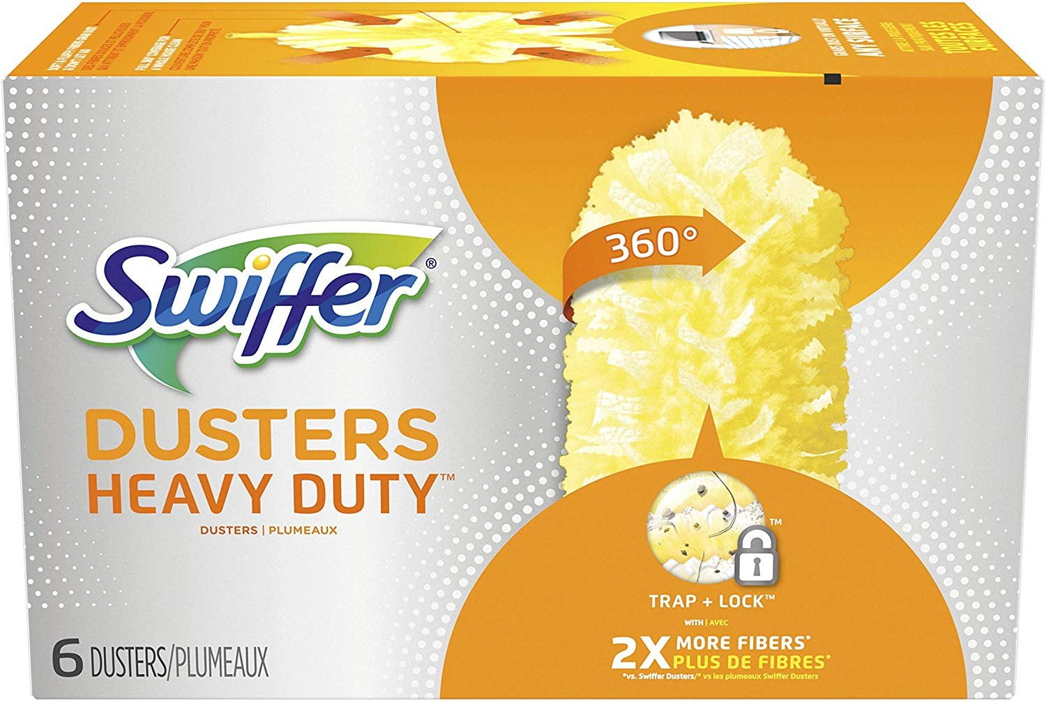 Dust Lock Fiber Yellow Procter & Gamble 40509EA Handle Duster 