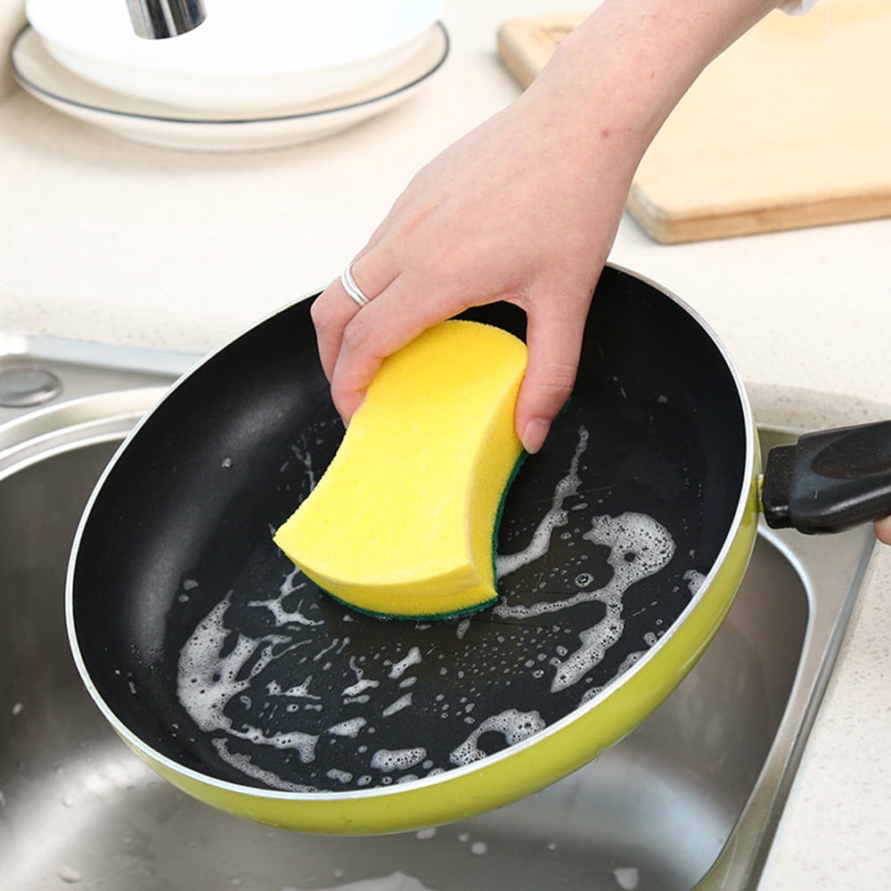 Kitchen Nano Emery Magic Clean Rub Pot Rust Focal Stains Sponge Removing Kit Hot 