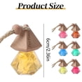 thumbnail image 3 of Vehicle Fragrance Oil Bottles | Car Vent Clip Containers | Car Scent Diffuser Bottles | Oil Diffuser Hanging Perfume Aromatherapy Pendant Empty Glass Bottle For Home Car 10ml, 3 of 9