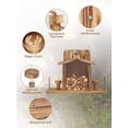 thumbnail image 3 of Comedero para ardillas Turosur, casa de madera para ardillas, para exterior, 3 of 7