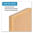 MasterVision MC070014231 24 in. x 36 in. Value Oak Frame Cork Bulletin