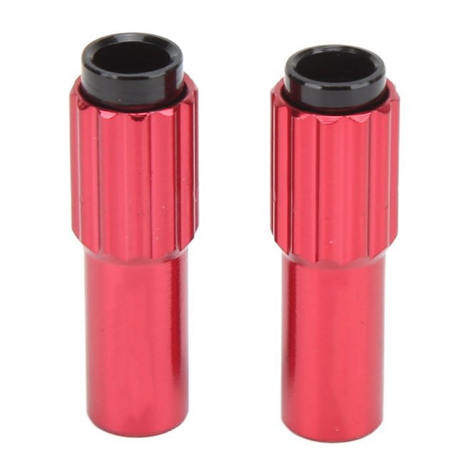 Vis de Réglage de Frein de Vélo, Vis de Réglage de Câble de Frein de Bicyclette à Ressort en Alliage d'Aluminium et Acier Inoxydable Anodisée pour Vélos de Route pour Vélos à Petites Roues Rouge / 1 Paire