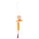 thumbnail image 5 of Accesorios de dragón colgante para espejo de coche, colgante con borla para llaves y Naranja, 5 of 9